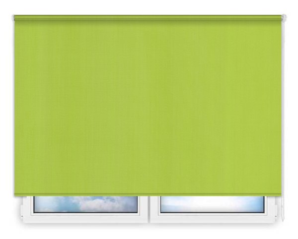 Стандартные рулонные шторы Аллегро перл зеленый цена. Купить в «Мастерская Жалюзи»